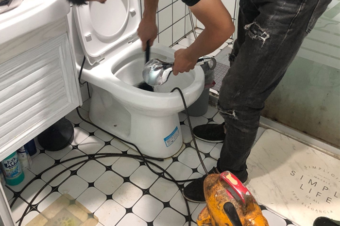 迎江疏通下水道