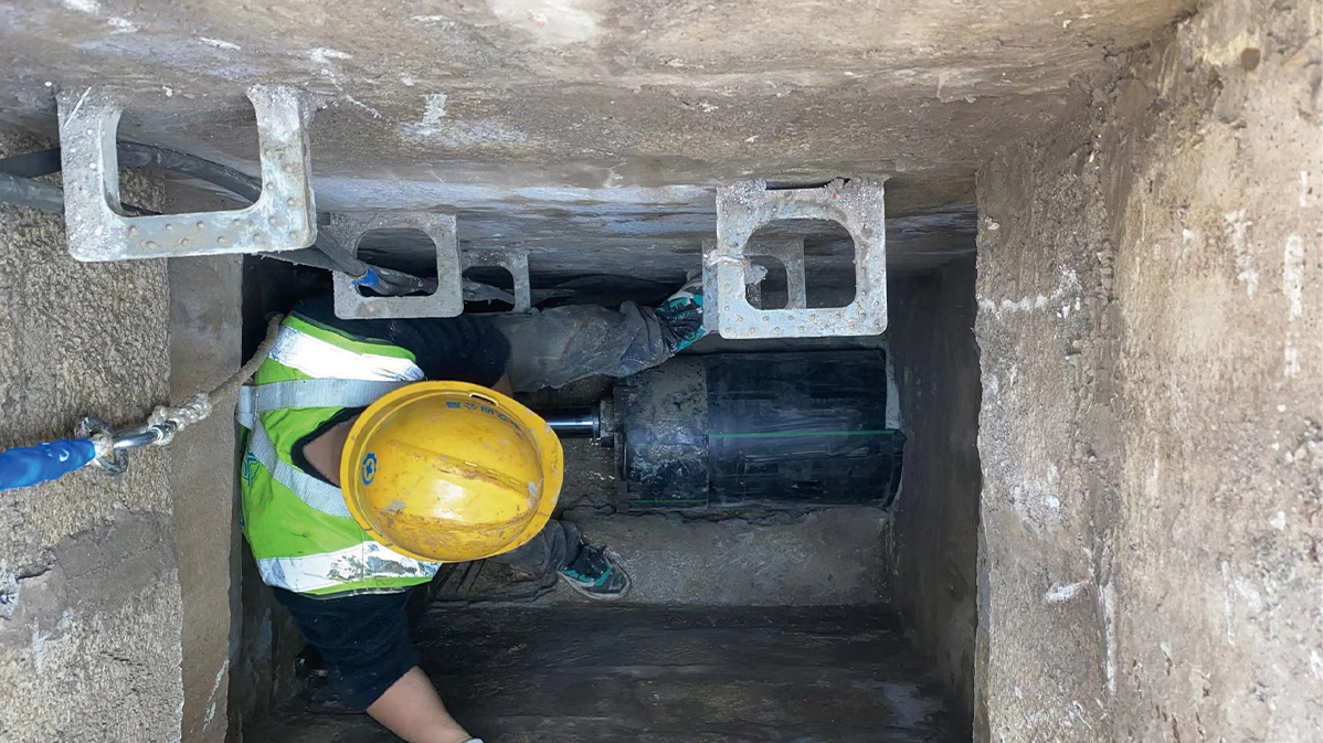 迎江HDPE短管内衬法